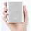 Xiaomi 10400mAh USB Powerbank (Silver) met MicroUSB kabel