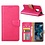 Merkloos Samsung Galaxy S9 Booktype / Portemonnee TPU Lederen Hoesje Roze