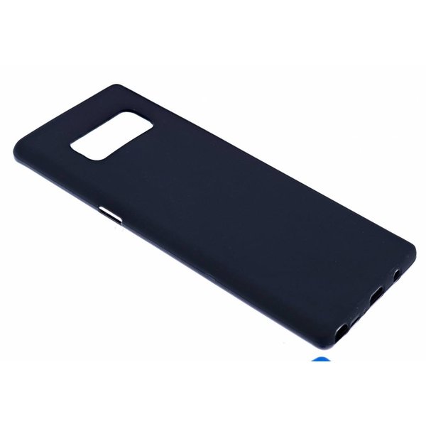 Merkloos Zwart Ultra Dun Siliconen TPU Hoesje Samsung Galaxy Note 8