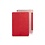 OU case OU Case Rood TPU Leather Flip Cover Met Standaard Geschikt Voor iPad Pro 9.7 inch