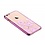 Devia Devia Roze Crystal Rococo PC Transparant Back Cover Hoesje Geschikt voor iPhone 6 / 6S Plus