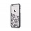 Devia Devia Zwart Crystal Rococo PC Transparant Back Cover Hoesje Geschikt voor iPhone 6 / 6S Plus