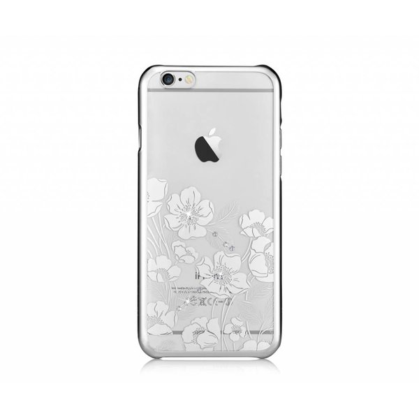 Devia Devia Zilver Crystal Rococo PC Transparant Back Cover Hoesje Geschikt voor iPhone 6 / 6S Plus