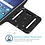 Merkloos Universele Zwart Sportarmband met Sleuterhouder Samsung Galaxy A8 (2018) / A3 (2017) / J5 (2017) / J3 (2017)