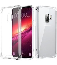 Merkloos Samsung Galaxy S9 Transparent Anti-Burst Hoesje / Shock Proof