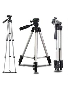 Merkloos Universeel Tripod met Bluetooth en Waterpas voor Smartphones en Cameras