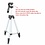 Merkloos Universeel Tripod met Bluetooth en Waterpas voor Smartphones en Cameras