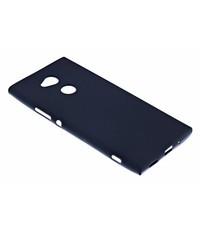 Merkloos Sony Xperia XA2 Case Zwart TPU Hoesje Matte Finish Slim Profile