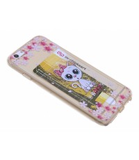 OU case Poesje & Bloemen Goud TPU backcover iPhone 6 / 6S