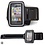 Merkloos iPhone 4 / 4S sport armband Zwart