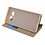 Merkloos Luxe Goud TPU / PU Leder Flip Cover met Magneetsluiting Samsung Galaxy Note 8