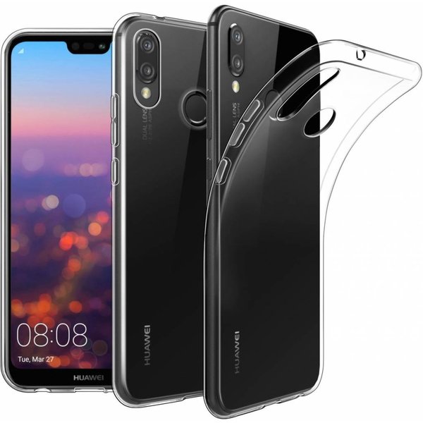 Merkloos Huawei P20 Lite hoesje - ultra case - transparant