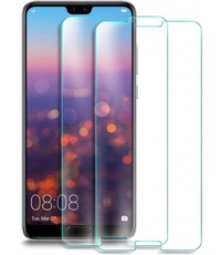 Merkloos 2 Pack - Huawei P20 Pro Screenprotector / Beschermglas GlazenTempered Glass