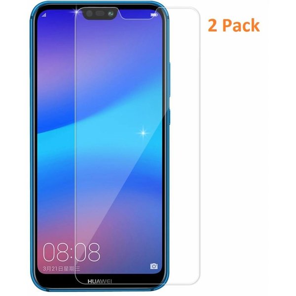 Merkloos 2 Pack - Huawei P20 Screenprotector / GlazenTempered Glass