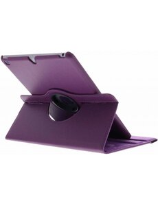 Merkloos Apple iPad 9.7 (2018) hoesje 360° draaibaar Paars