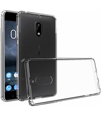 Merkloos Nokia 6 Transparante TPU Ultra Dunne Hoesje