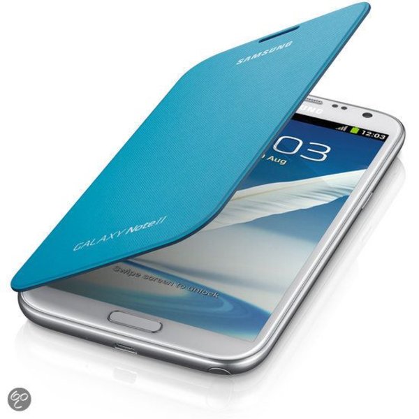 Samsung Samsung Flip Cover voor de Samsung Galaxy Note 2 - Blauw