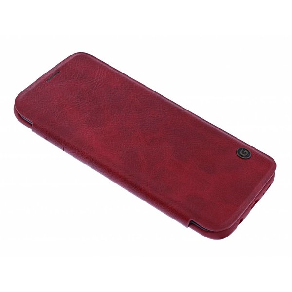 G-Case G - Case Rood Kunstleer Flip Cover Hoesje Geschikt voor Samsung Galaxy S7 Edge