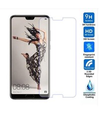 Merkloos Huawei P20 Tempered Glass / Beschermglas Screenprotector