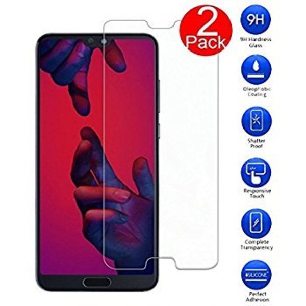 Merkloos Huawei P20 Pro 2Pack / 2X Tempered Glass / Beschermglas Screenprotector