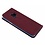 Merkloos Samsung Galaxy S9 Luxe TPU / PU Leder Flip Cover met Pasjes houder & Magneetsluiting Bordeaux