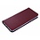 Merkloos Samsung Galaxy S9 Luxe TPU / PU Leder Flip Cover met Pasjes houder & Magneetsluiting Bordeaux