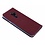 Merkloos Samsung Galaxy S9 Plus Luxe TPU / PU Leder Flip Cover met Pasjes houder & Magneetsluiting Bordeaux