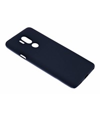 Merkloos LG - G 7 Case Zwart TPU Hoesje Matte Finish Slim Profile