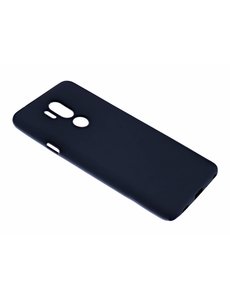 Merkloos LG - G 7 Case Zwart TPU Hoesje Matte Finish Slim Profile