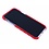 Merkloos iPhone X / Xs Premium Transparent & Anti Shock TPU Hoesje Rood