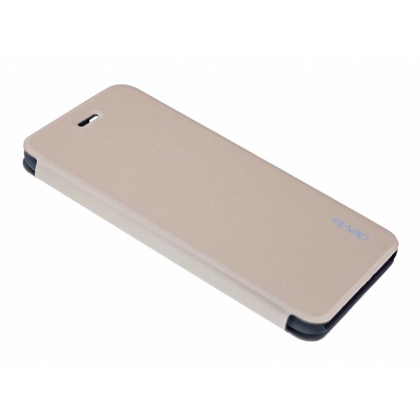 Devia Devia Flip Cover Luxe Hoesje Met Pasje Houder Chanmpagne Goud voor de Geschikt voor iPhone 6S Plus/ 6Plus