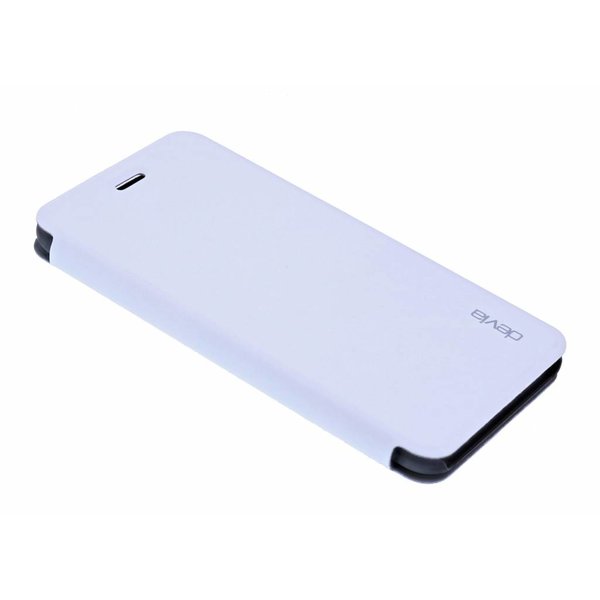 Devia Devia Flip Cover Luxe Hoesje Met Pasje Houder Wit Geschikt voor iPhone 6S / 6Plus