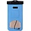 Merkloos Neon Multi Functional Waterdichte hoesje Pouch Met Audio Jack LG Q7 Blauw