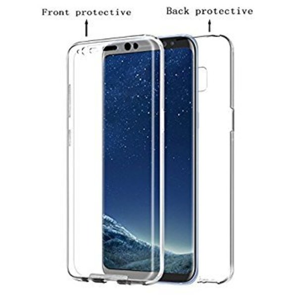 Merkloos 360° Protection Hoesje PC & Kunststof Transparant Samsung Galaxy S9