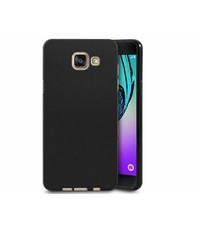 Merkloos Samsung Galaxy J7 Prime 2 Case Zwart TPU Hoesje Matte Finish Slim Profile