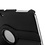 Merkloos Samsung Galaxy Tab 4 10.1 T530 / T533 VE Tablet draaibare case cover hoesje Zwart