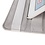 Merkloos Apple iPad Air 2 Case, 360 graden draaibare Hoes, Cover - Wit