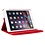 Merkloos Apple iPad Air 2 Case, 360 graden draaibare Hoes, Cover - Rood