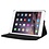 Merkloos Apple iPad Air 2 Case, 360 graden draaibare Hoes, Cover - Zwart