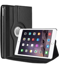 Merkloos Apple iPad Air 2 Case, 360 graden draaibare Hoes, Cover - Zwart