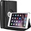 Merkloos Apple iPad Air 2 Case, 360 graden draaibare Hoes, Cover - Zwart