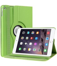 Merkloos iPad Air 2 Case, 360 graden draaibare Hoes, Cover - Groen