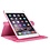 Merkloos Apple iPad Air 2 Case, 360 graden draaibare Hoes, Cover - Pink