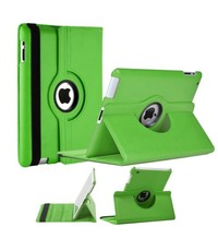 Merkloos Luxe 360 graden Protect cover case voor iPad 2 / 3 / 4 Groen