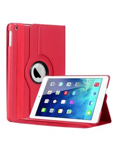 Merkloos Apple iPad Air Luxe hoesje Rotatie Beschermhoes Rood