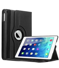 Merkloos iPad Air Luxe 360 Graden Rotatie hoesje Case Zwart