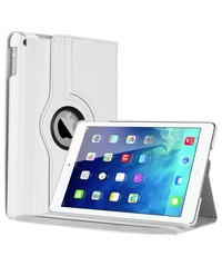 Merkloos Apple iPad Air Luxe 360 Rotation Case Cover Wit