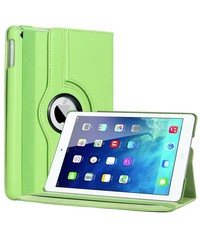 Merkloos iPad Air 360 Rotatie Hoes, Cover, Case - Groen