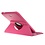Merkloos Samsung Galaxy Tab 4 8.0 T330 Tablet draaibare case cover hoesje Pink / Roze