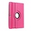 Merkloos Samsung Galaxy Tab S 10.5 inch T800 / T805 Tablet hoesje met 360° Draaibaar - Roze Pink